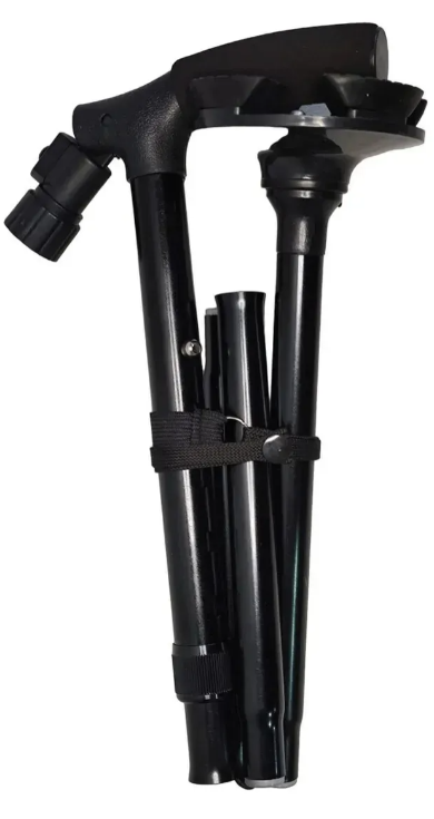 BASTÓN ORTOPÉDICO PLEGABLE CON LINTERNA