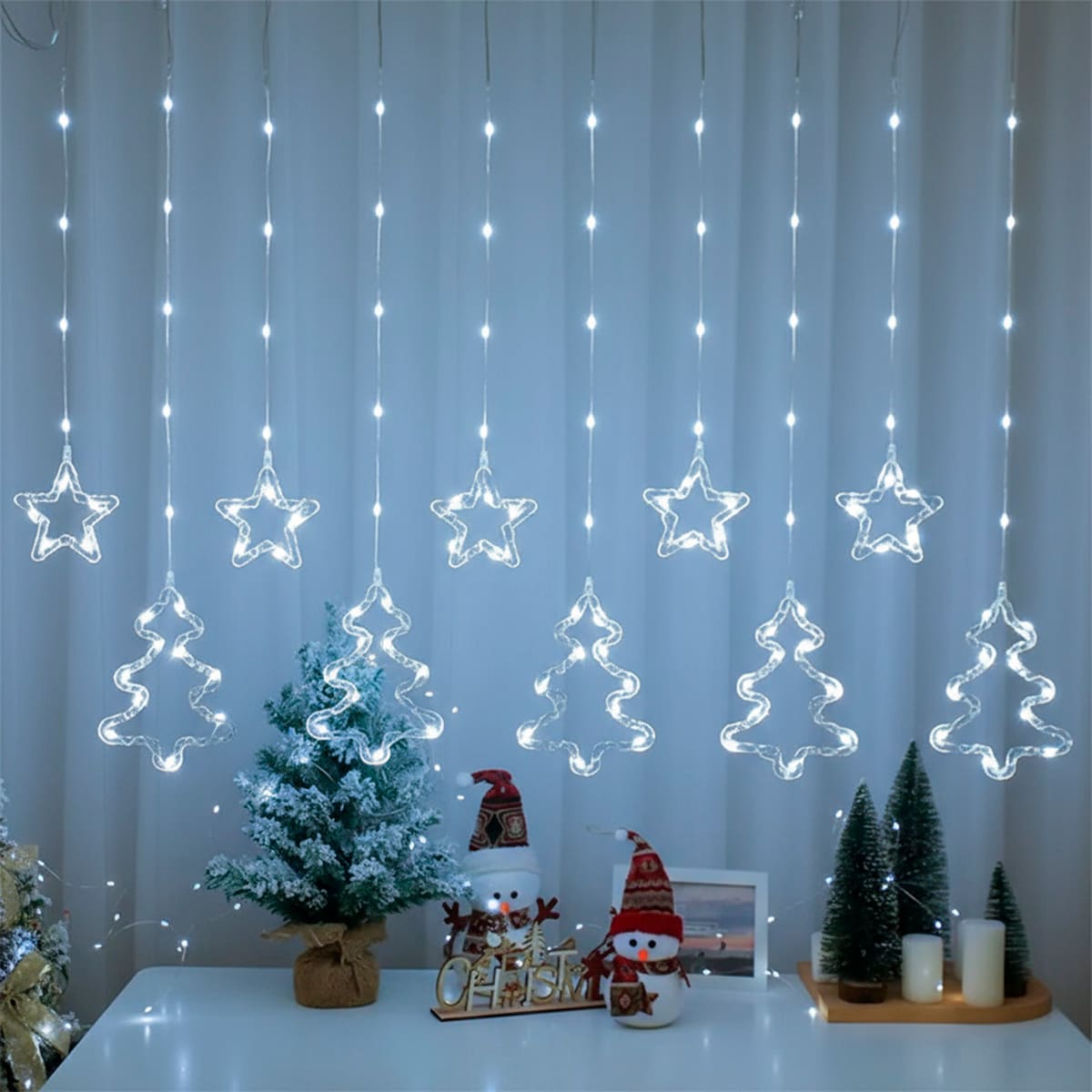 Cortina Estrellas y Arboles 3 M AL-060