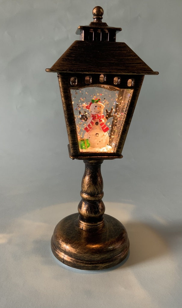 Farole de Calle Navideño Bronce 22cm