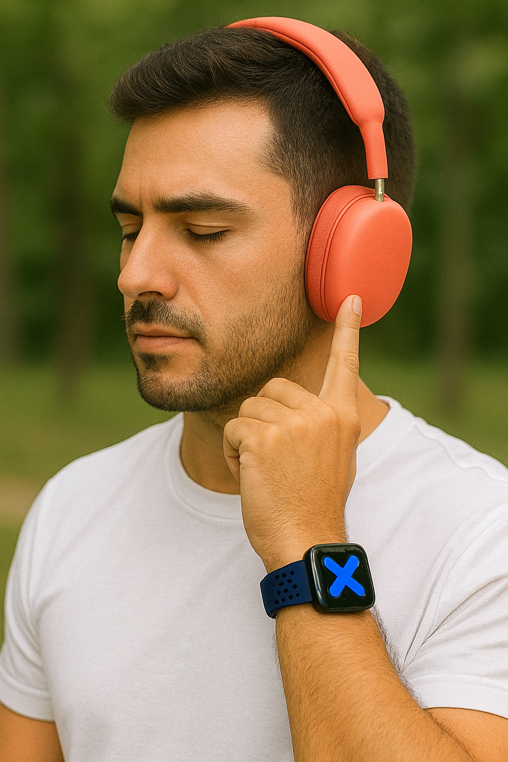 COMBO RELOJ P9 + DIADEMA BLUETOOH