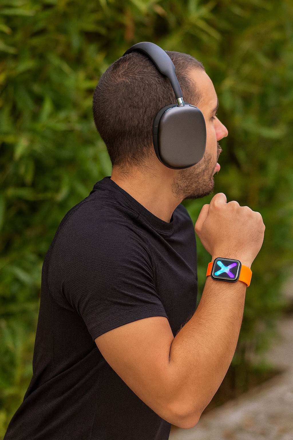 COMBO RELOJ P9 + DIADEMA BLUETOOH